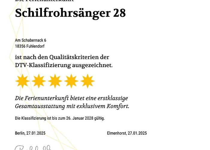 Prázdninový dům Schilfrohrsaenger 28